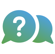 Question bubbles icon